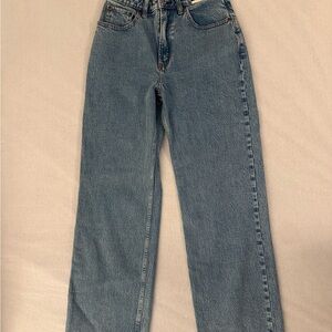Abercrombie & Fitch Blue Straight Leg Jeans